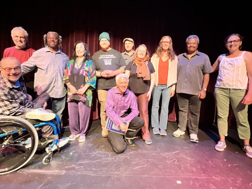 June 24, 2025 curtain call with performers and producers